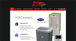 Desktop Screenshot of briggsmechanicalinc.com